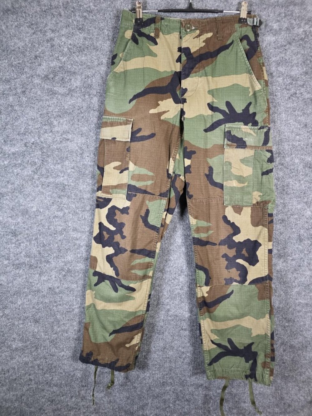 Propper Pants Mens XS Short Woodland Camo BDU Hot Weather Combat Cargo Military